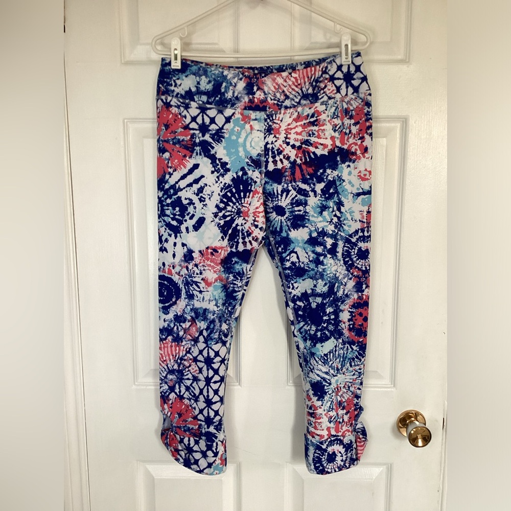 🛍️5/💲20🛍️ BRISAS colourful crop leggings (#1N128)